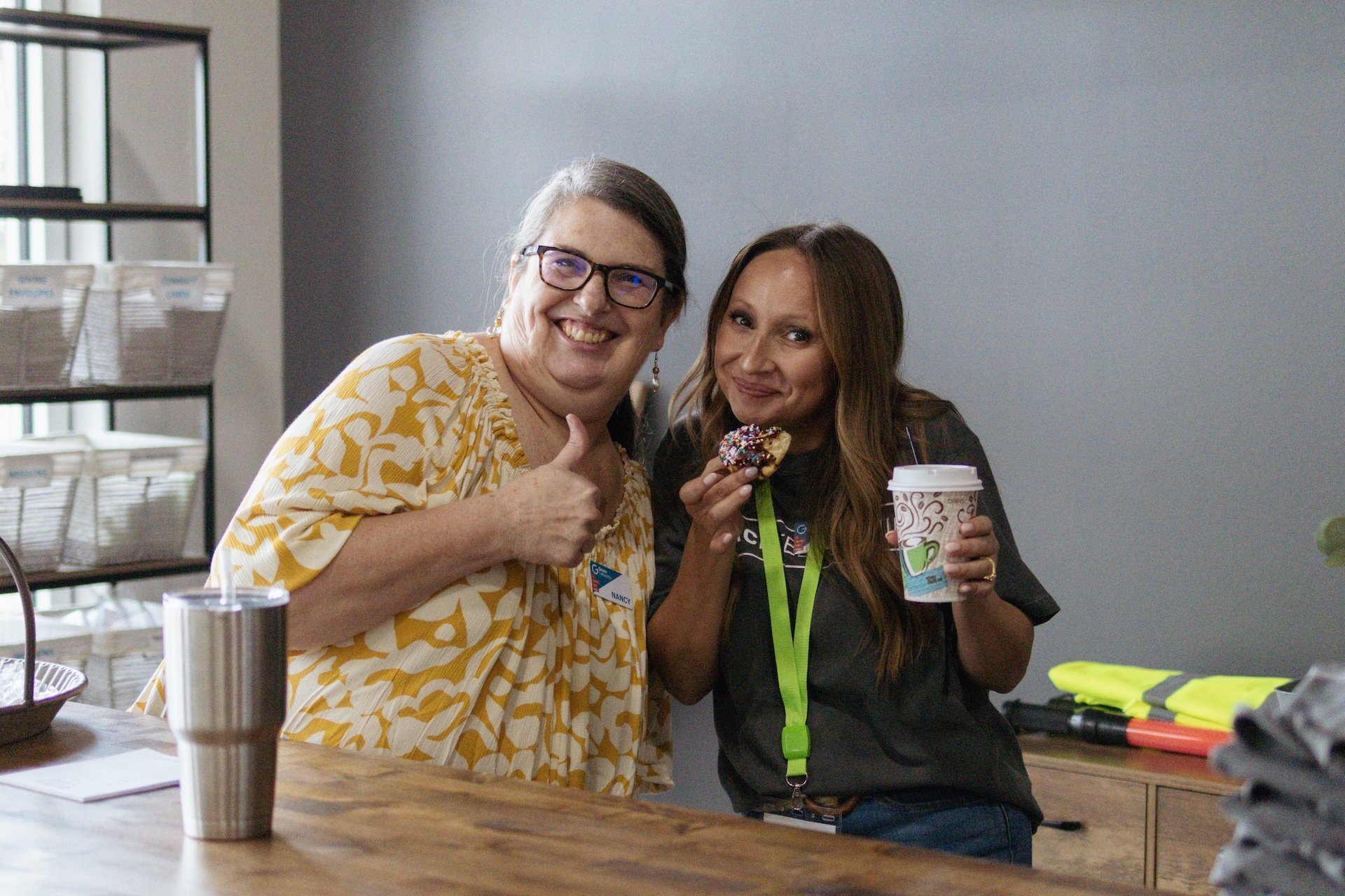 diverse people standing shoulder to shoulder